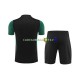 Allemagne Noir Kit Maillot d'entraînement + Shorts 2023-2024