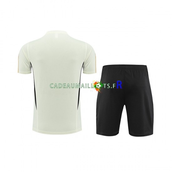 Allemagne Blanc Kit Maillot d'entraînement + Shorts 2023-2024