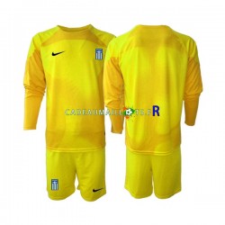 Grèce Maillot avec flocage Gardien Domicile 2023 ,Tenue Enfant ML