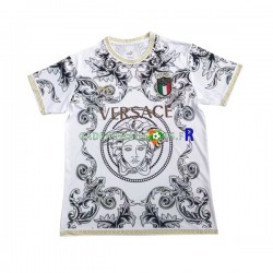 Italie Maillot avec flocage Blanc Versace 2023-2024 ,Homme MC