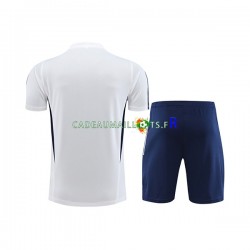 Italie Blanc Kit Maillot d'entraînement + Shorts 2023-2024