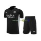 Paris Saint-Germain Noir Kit Maillot d'entraînement + Shorts 2023-2024