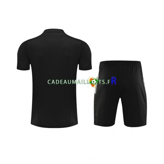 Paris Saint-Germain Noir Kit Maillot d'entraînement + Shorts 2023-2024