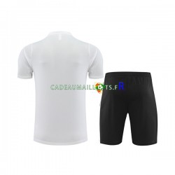 Paris Saint-Germain Blanc Kit Maillot d'entraînement + Shorts 2023-2024