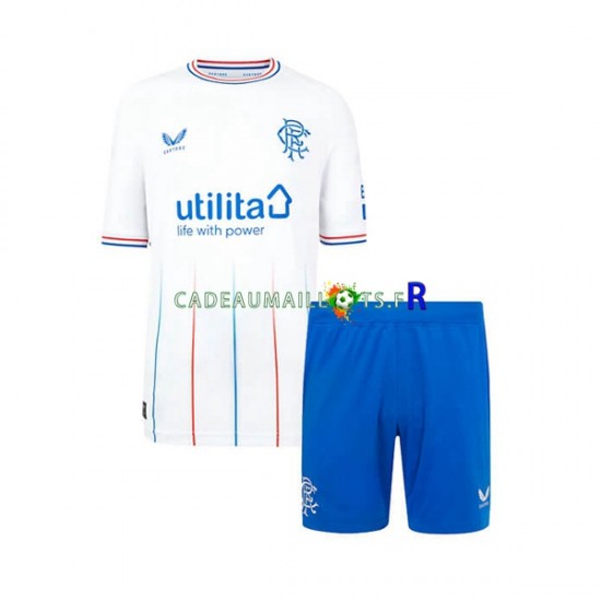 Rangers Maillot avec flocage Extérieur 2023-2024 ,Tenue Enfant MC