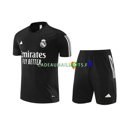 Real Madrid Noir Kit Maillot d'entraînement + Shorts 2023-2024