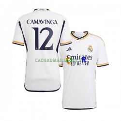 Real Madrid Maillot avec flocage Camavinga 12 Domicile 2023-2024 ,Homme MC