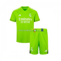Real Madrid Maillot avec flocage Gardien Domicile 2023-2024 ,Tenue Enfant MC