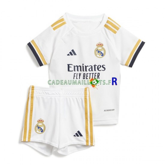 Real Madrid Maillot avec flocage Domicile 2023-2024 ,Tenue Enfant MC