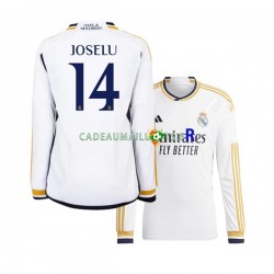 Real Madrid Maillot avec flocage JOSELU 14 Domicile 2023-2024 ,Homme ML