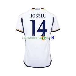 Real Madrid Maillot avec flocage JOSELU 14 Domicile 2023-2024 ,Homme MC