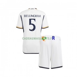 Real Madrid Maillot avec flocage Jude Bellingham 5 Domicile 2023-2024 ,Tenue Enfant MC