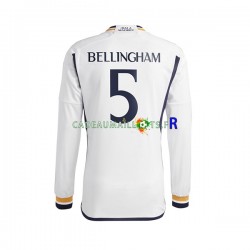 Real Madrid Maillot avec flocage Jude Bellingham 5 Domicile 2023-2024 ,Homme ML