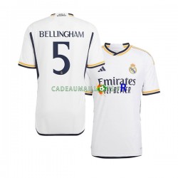 Real Madrid Maillot avec flocage Jude Bellingham 5 Domicile 2023-2024 ,Homme MC