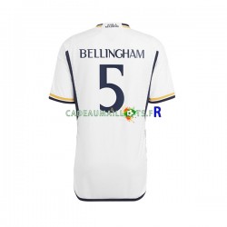 Real Madrid Maillot avec flocage Jude Bellingham 5 Domicile 2023-2024 ,Homme MC