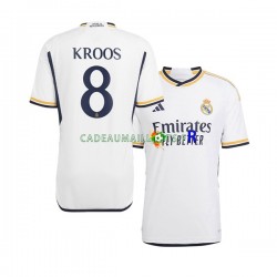 Real Madrid Maillot avec flocage Kroos 8 Domicile 2023-2024 ,Homme MC