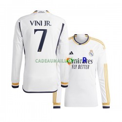 Real Madrid Maillot avec flocage Vinicius Junior 7 Domicile 2023-2024 ,Homme ML
