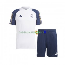 Real Madrid Blanc Kit Maillot d'entraînement + Shorts 2023-2024