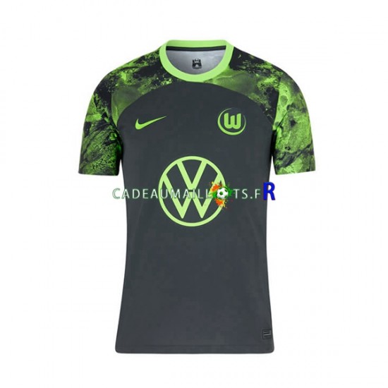 VfL Wolfsburg Maillot avec flocage Extérieur 2023-2024 ,Homme MC