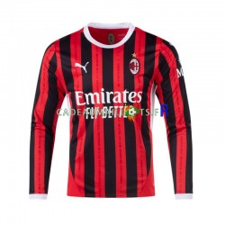 AC Milan Maillot avec flocage Domicile 2024-2025 ,Homme ML