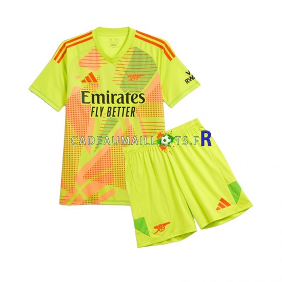 Arsenal Maillot avec flocage Gardien Domicile 2024-2025 ,Tenue Enfant MC