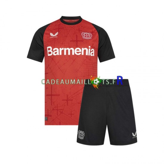 Bayer 04 Leverkusen Maillot avec flocage Domicile 2024-2025 ,Tenue Enfant MC