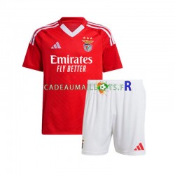 Benfica Maillot avec flocage Domicile 2024-2025 ,Tenue Enfant MC