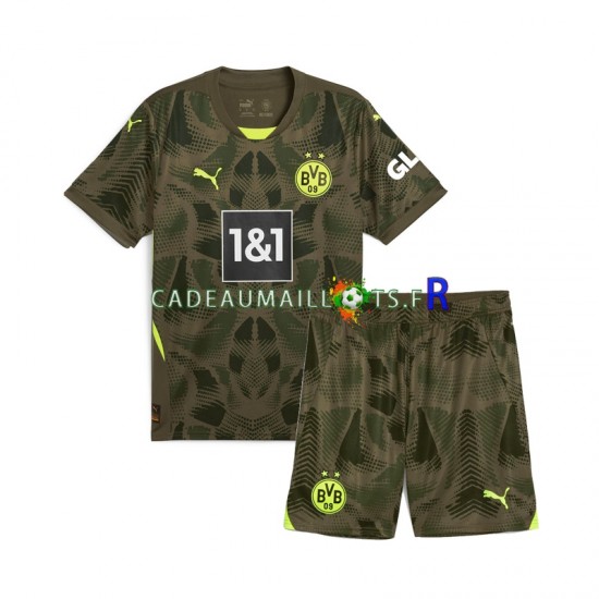 Borussia Dortmund Maillot avec flocage Gardien Domicile 2024-2025 ,Tenue Enfant MC