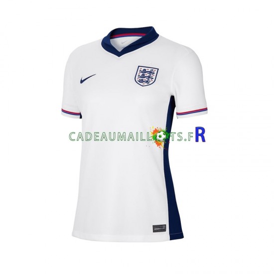 Angleterre Maillot avec flocage Domicile Euro 2024 ,Femme MC