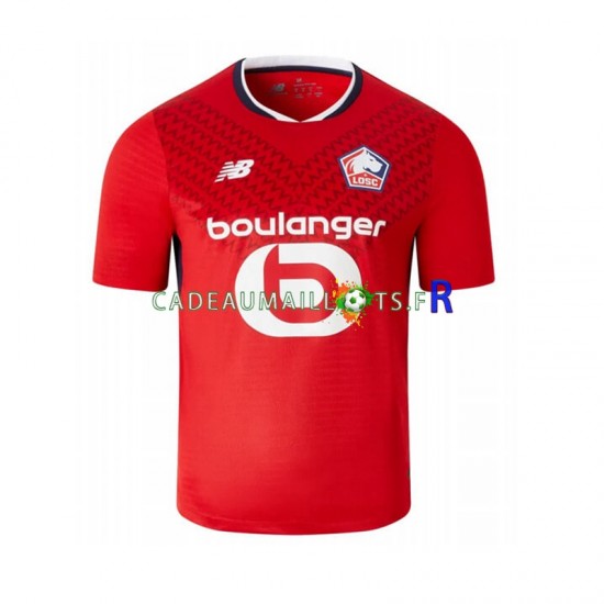 OSC Lille Maillot avec flocage Domicile 2024-2025 ,Homme MC