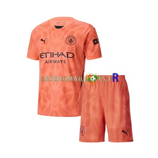 Manchester City Maillot avec flocage Gardien Extérieur 2024-2025 ,Tenue Enfant MC