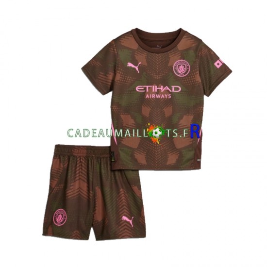 Manchester City Maillot avec flocage Gardien Domicile 2024-2025 ,Tenue Enfant MC