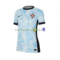 Portugal Maillot avec flocage Extérieur Euro 2024 ,Femme MC