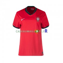 Portugal Maillot avec flocage Domicile Euro 2024 ,Femme MC