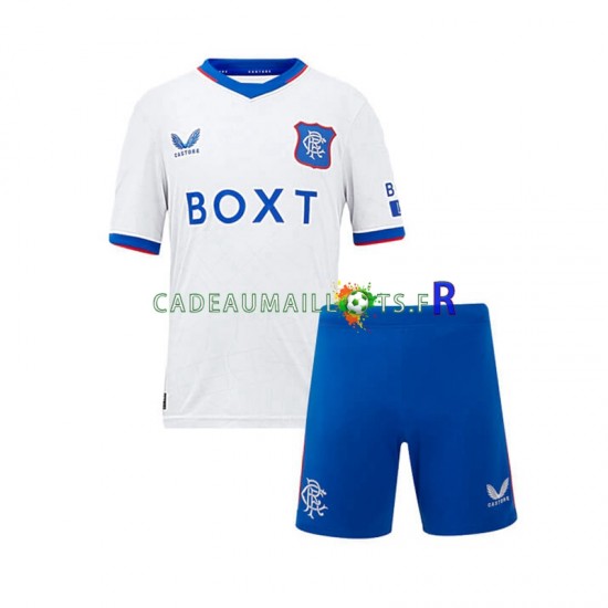 Rangers Maillot avec flocage Extérieur 2024-2025 ,Tenue Enfant MC