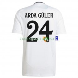 Real Madrid Maillot avec flocage ARDA GULER 24 Domicile 2024-2025 ,Homme MC