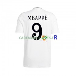 Real Madrid Maillot avec flocage Kylian Mbappé 9 Domicile 2024-2025 ,Homme MC