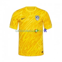 Slovénie Maillot avec flocage Gardien Domicile Euro 2024 ,Homme MC