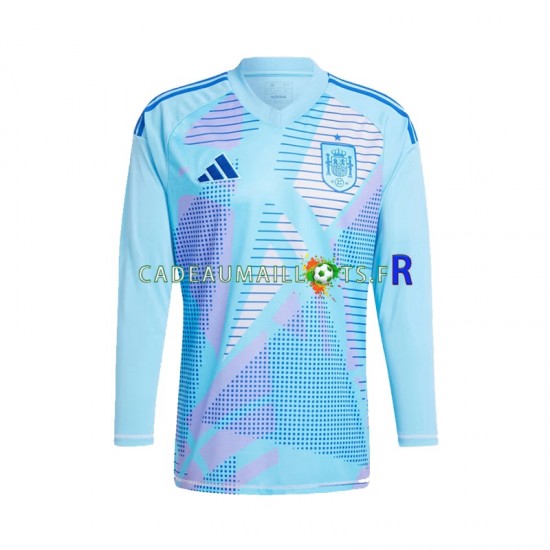 Espagne Maillot avec flocage Gardien Extérieur Euro 2024 ,Homme ML