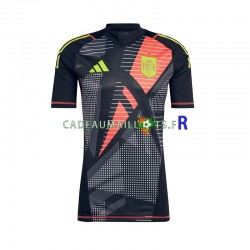 Espagne Maillot avec flocage Gardien Domicile Euro 2024 ,Homme MC