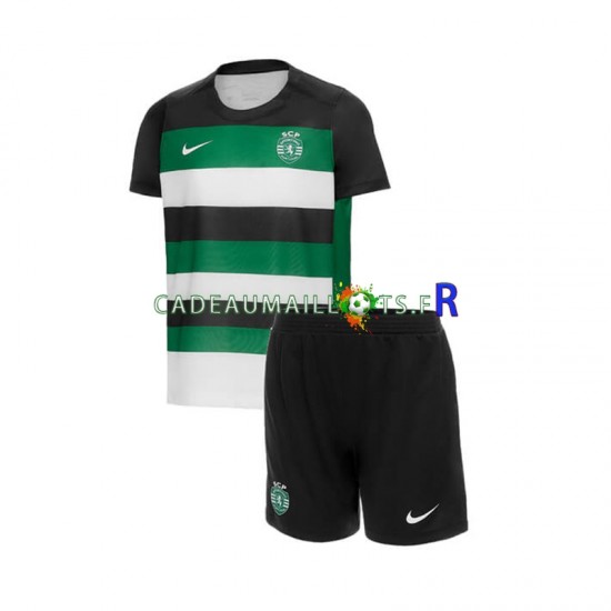 Sporting CP Maillot avec flocage Domicile 2024-2025 ,Tenue Enfant MC