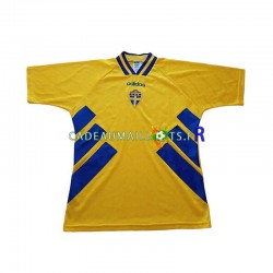 Suède Maillot avec flocage Rétro Domicile 1994 ,Homme MC