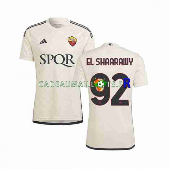 AS Rome Maillot avec flocage El Shaarawy 92 Extérieur 2023-2024 ,Homme MC