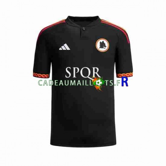 AS Rome Maillot avec flocage 3ème 2023-2024 ,Homme MC