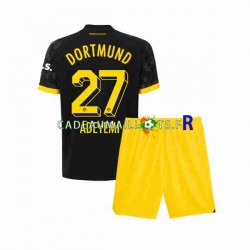 Borussia Dortmund Maillot avec flocage Karim Adeyemi 27 Extérieur 2023-2024 ,Tenue Enfant MC