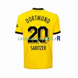 Borussia Dortmund Maillot avec flocage Marcel Sabitzer 20 Domicile 2023-2024 ,Homme MC