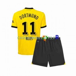 Borussia Dortmund Maillot avec flocage Marco Reus 11 Domicile 2023-2024 ,Tenue Enfant MC