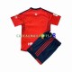 CA Osasuna Maillot avec flocage Domicile 2023-2024 ,Tenue Enfant MC