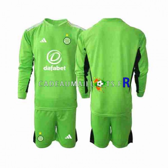 Celtic Maillot avec flocage Gardien Extérieur 2023-2024 ,Tenue Enfant ML