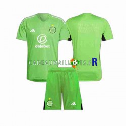 Celtic Maillot avec flocage Gardien Extérieur 2023-2024 ,Tenue Enfant MC